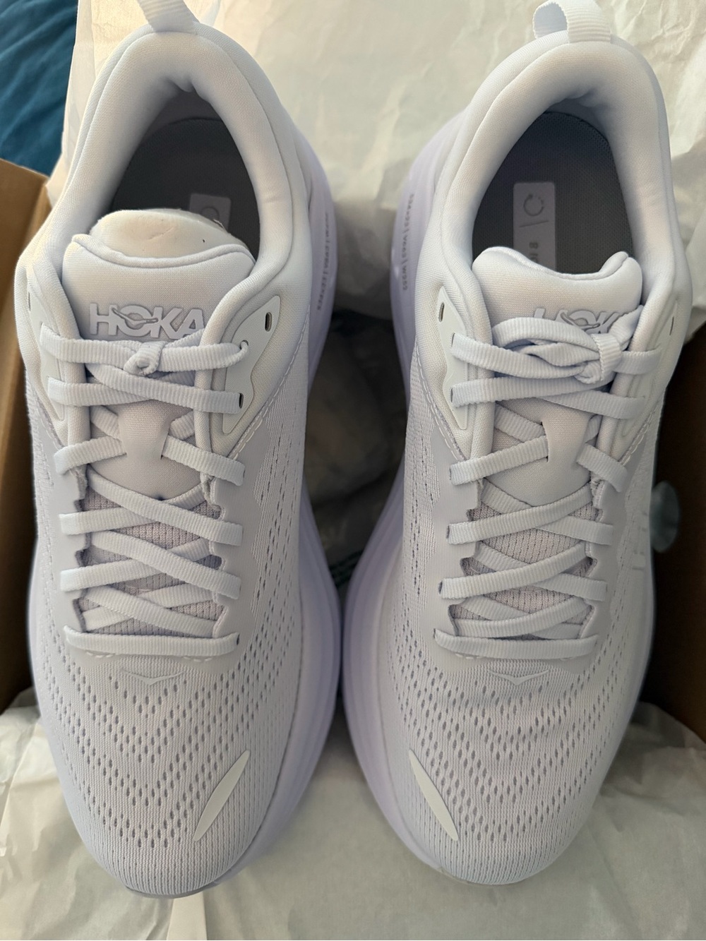 Hoka Bondi White NWT - Picture 3 of 6